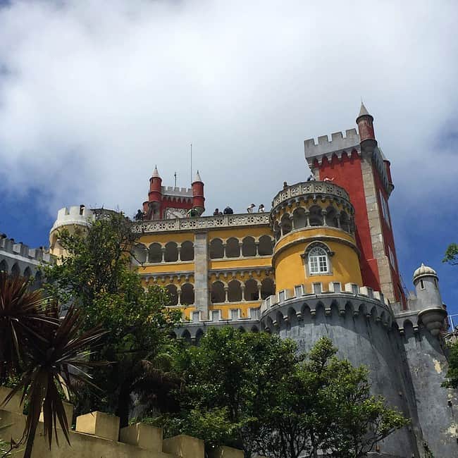Pena Palace Moorish Castle Sintra Portgual Pena Park